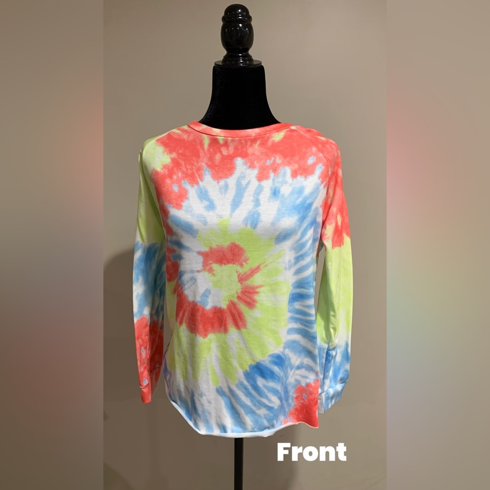 Tye dye long sleeve shirt